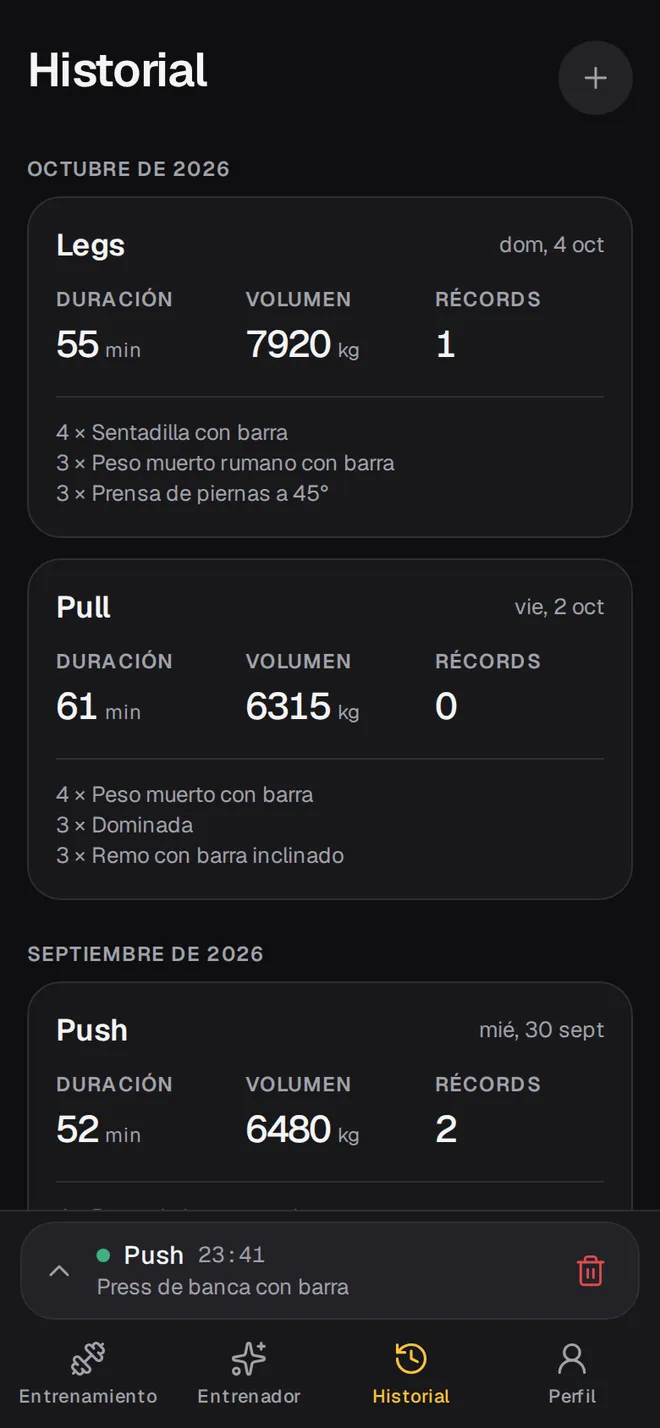 Historial