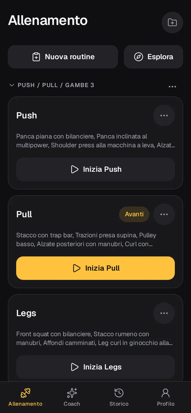 Allenamento