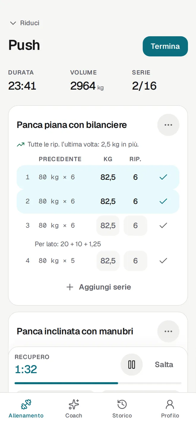 Allenamento