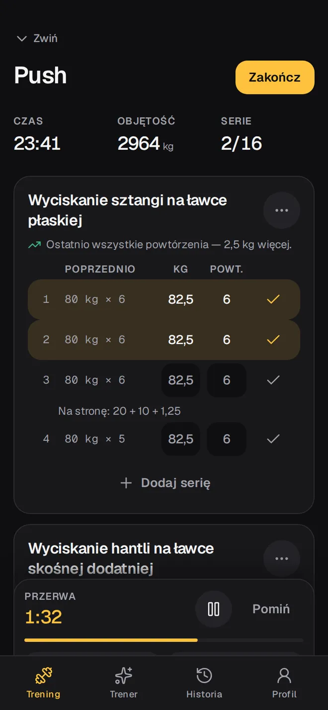Trening
