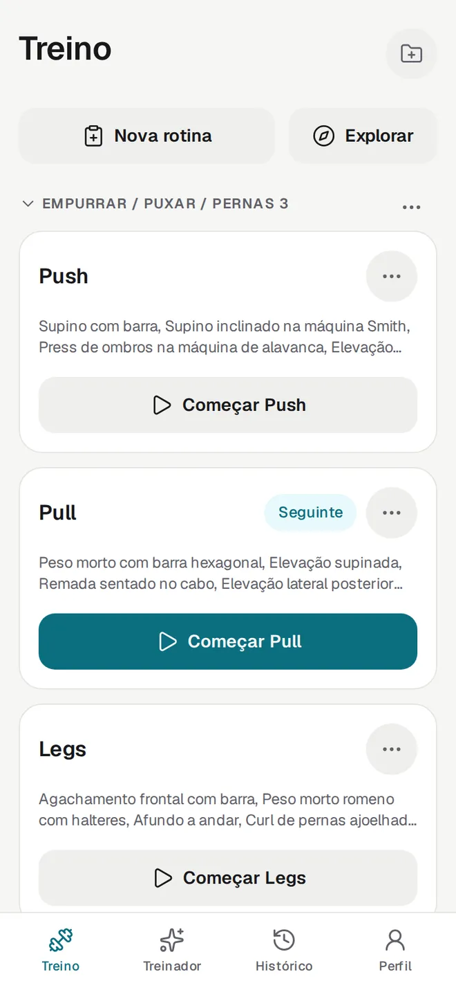 Treino