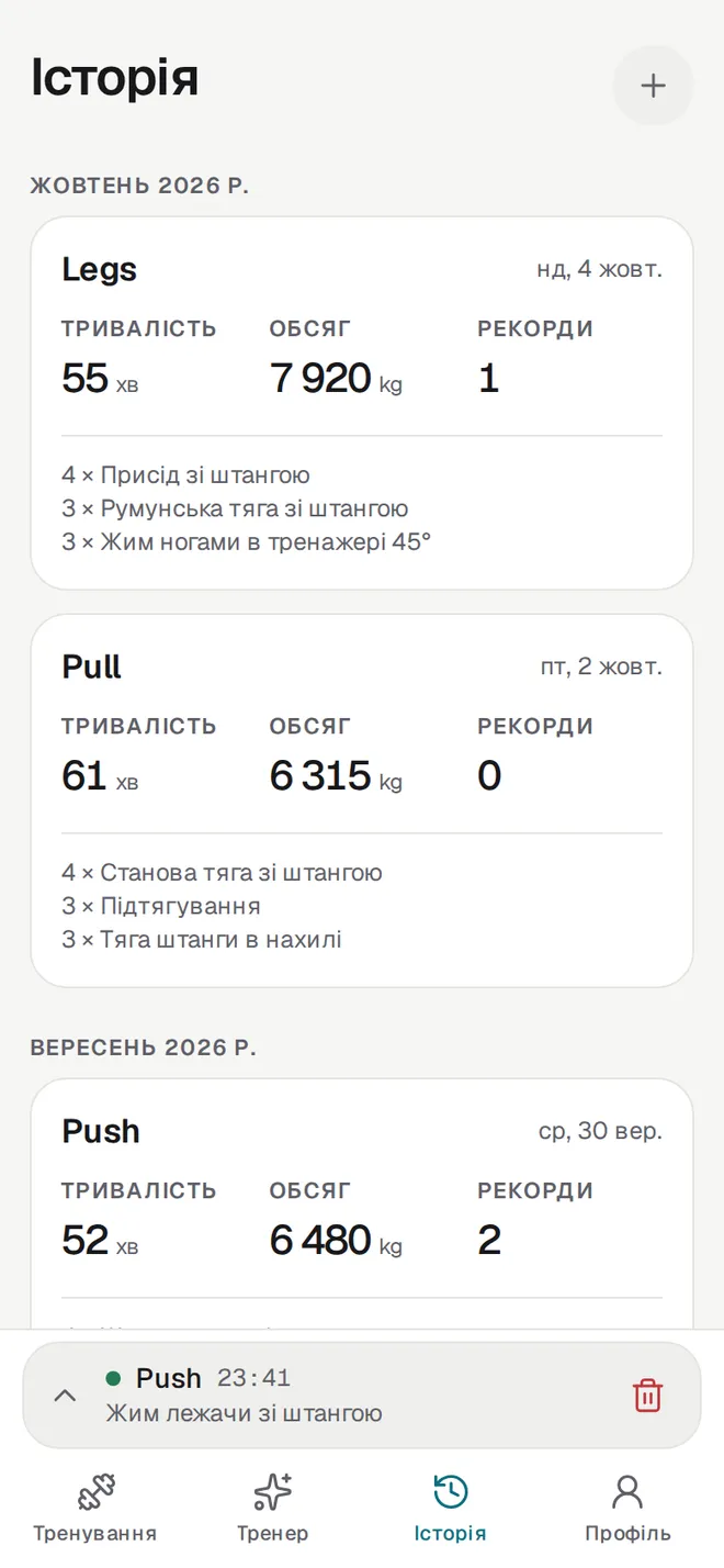 Історія
